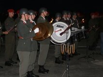 Die Angelobung wurde während der gesamten Dauer durch die Militärmusik musikalisch begleitet. Foto: Ing. Erwin Rössler.
